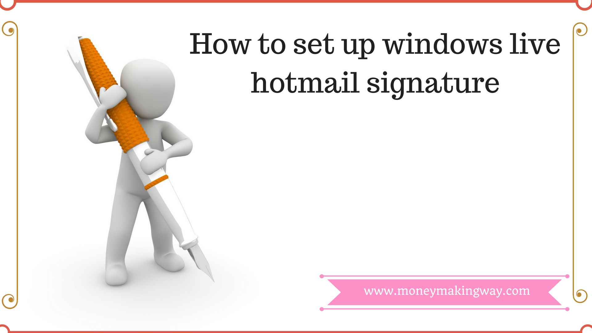 Hotmail Signature