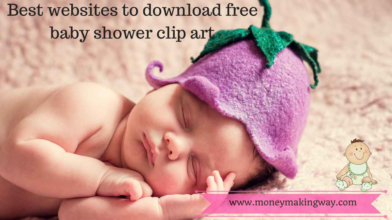 free baby shower clip art
